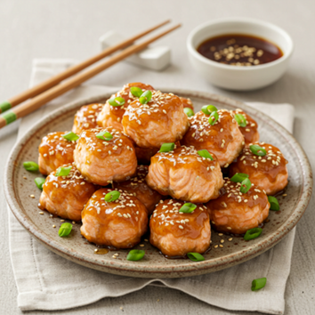 Crispy Honey Garlic Salmon Bites: Irresistible Recipe (Ready in 25 minuts)
